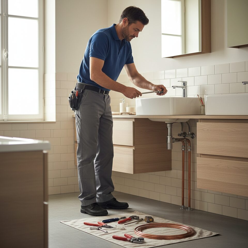 Mise en situation : travaux de plomberie